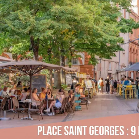 Chartreuse, Clim, Parking, Terrasse Au Calme Lejlighed Toulouse