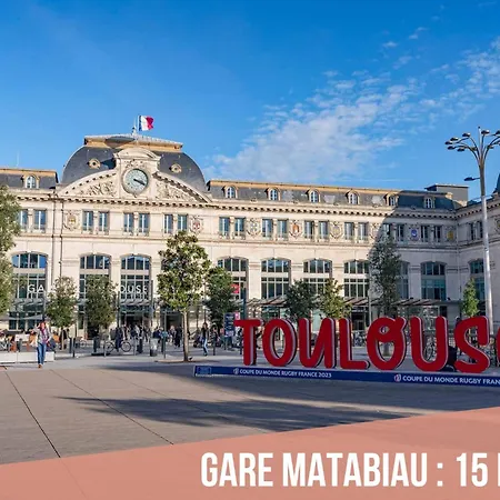 Chartreuse, Clim, Parking, Terrasse Au Calme Toulouse