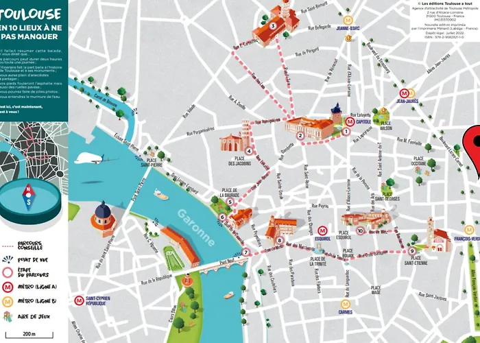 Chartreuse, Clim, Parking, Terrasse Au Calme Toulouse