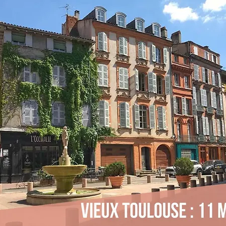 Apartament Chartreuse, Clim, Parking, Terrasse Au Calme Tuluza